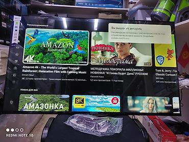 Телевизоры: Телик Телевизоры Samsung Android 13 с голосовым управлением, 55 — 24