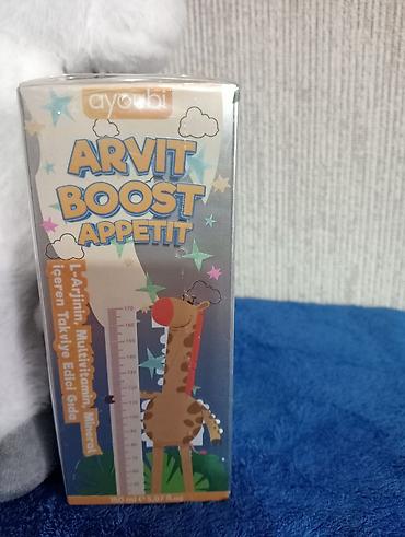 чон арыке: ARVIT BOOST APPETIT — детская пищевая добавка в жидкой форме — 1