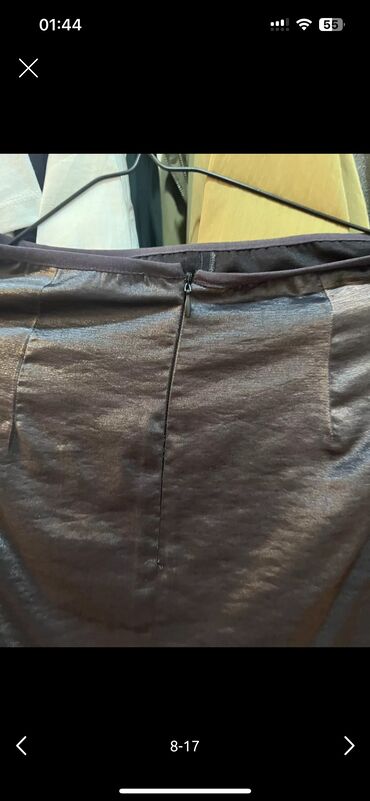 Səsgücləndiricilər, qulaqlıqlar və mikrofonlar: Zara metalik etek. tezedir geyilmeyib — 15