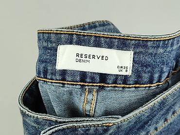 reserved spódnice mini: Reserved, Jeansy damskie, rozmiar 2XS — 4