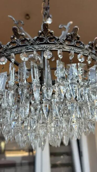 Ostali stilski nameštaj: Stari kristalni luster - ODLIČNO STANJE U odličnom stanju 💎 Kao na — 9
