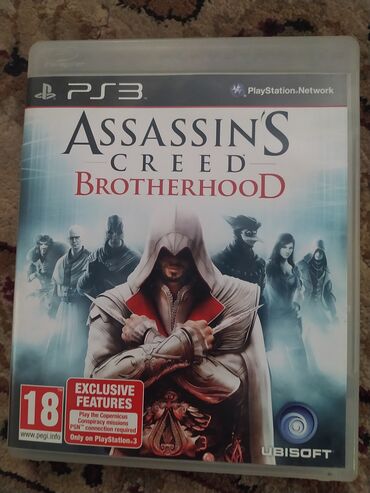 Видеоигры и приставки: Assassin's creed brotherhood Диск Новый PlayStation 3 Игра про Убийцу