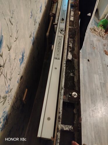 Giriş qapıları: Metall qapı və qutu komplekti - Material: polad gövdə, tünd qəhvəyi — 7