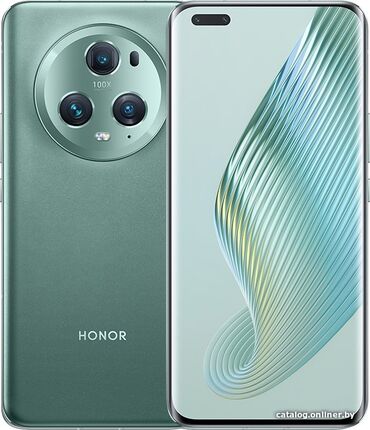 Honor: Honor Magic 5 Pro, Б/у, 512 ГБ, цвет - Зеленый, 2 SIM, eSIM