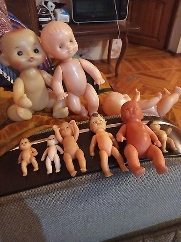kinder surprise oyuncaqları: Kolleksiya üçün köhnə tipli plastik kuklalar dəsti.SSRİ vaxtının — 3