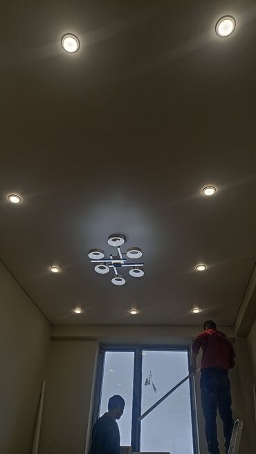 Натяжной потолок: Натяжной потолок Глянцевое, Матовое, 3D потолки Монтаж, Демонтаж, Бесплатный замер — 15