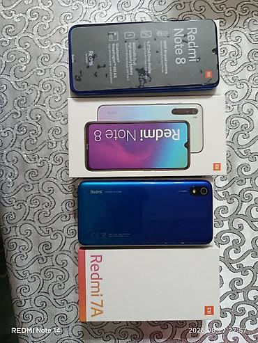 rəsmi note 8: Redmi 8, 64 GB, rəng - Mavi, Barmaq izi — 4