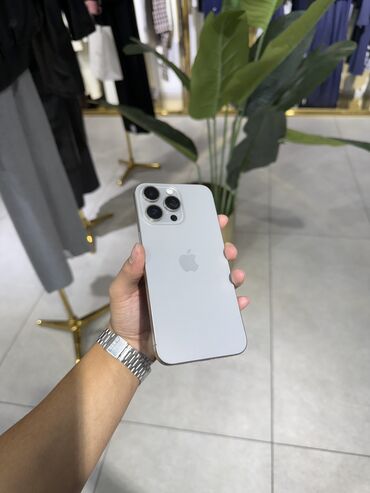 игровой ноутбук бу купить: IPhone 15 Pro Max, Колдонулган, 256 ГБ, Natural Titanium, Каптама, 87 %