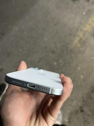 airpods 12: IPhone 15, Ağ, Face ID, Simsiz şarj — 6