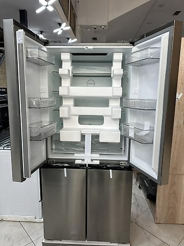 2х камерный холодильник: Холодильник Midea АКЦИЯ. формат French Door (4 двери). Технология No — 5