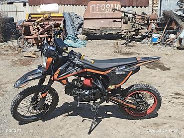 продам мот: Эндуро-питбайк Arao (APAO) 125/150, стильный черно-оранжевый - — 2