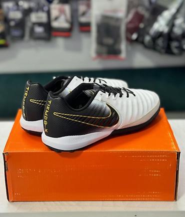 tiempo: Мужские кроссовки, 40, 41, 42, Nike, Новый, цвет - Белый, Платная доставка — 2