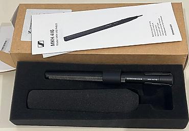 Audio: Sennheiser MKH416 P48
Təzə pakofqada — 3