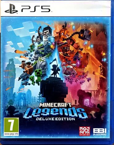 PS5 (Sony PlayStation 5): Minecraft Legends Deluxe Edition — версия для PS5 (диск Ultra HD