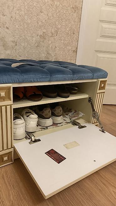 ayaqqabı mebeli: Zərif dizaynlı ayaqqabılıq membran material .Deffektsiz .Həm oturacaq — 3