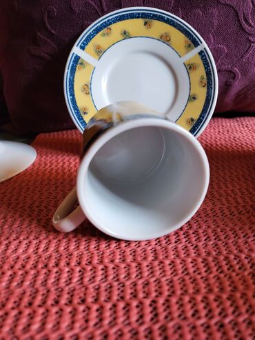 Kuhinjski setovi: Soljice nove porcelanske za kafu. Soljice komada 6 u ceni,kutija — 10