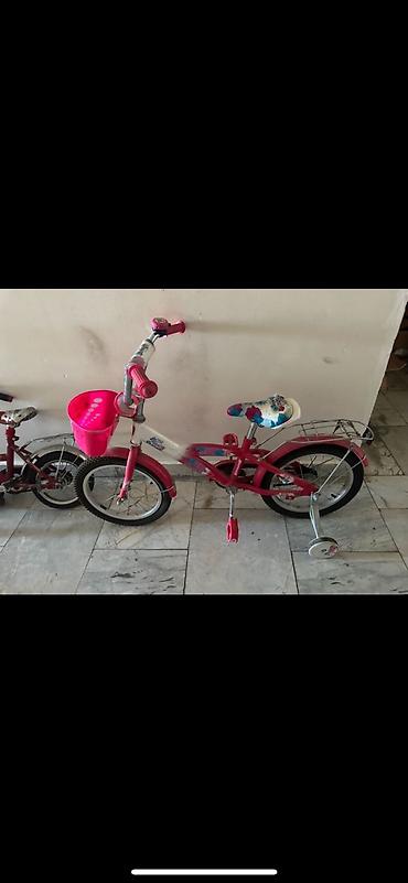teker velosiped: İşlənmiş Dörd təkərli Uşaq velosipedi 14", sürətlərin sayı: 20, Ünvandan götürmə — 2