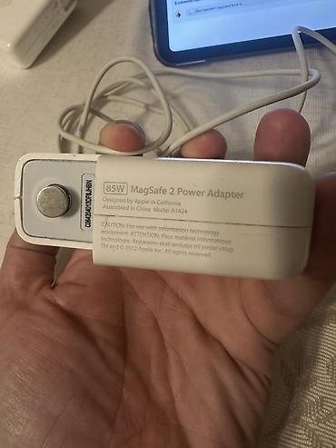 ucuz notbuk: Apple 85W MagSafe 2 Power Adapter (Model A1424) - Orijinal Apple şarj — 2