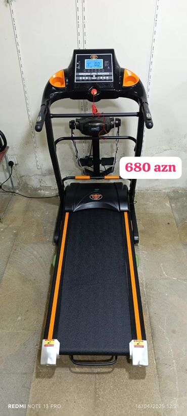 Qaçış trenajorları: National Fitness qacis aparatı satlir 680 azn hec bir problemi yoxdu