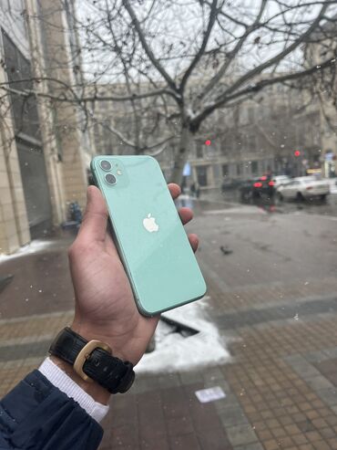 Apple iPhone: IPhone 11, 128 GB, Alpine Green, Face ID