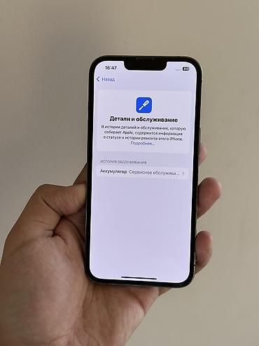 touch id: IPhone 13 Pro, Б/у, 512 ГБ, Matte Space Gray, 76 % — 4