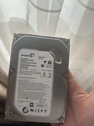 Seagate Barracuda 3.5" HDD – 500 GB - Model: Barracuda ST500DM002
