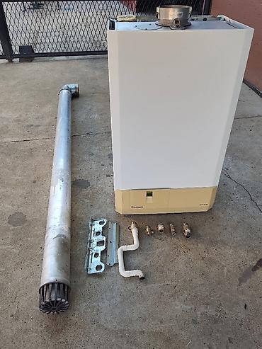 prekidac za motor: Gasni kotao kombinovani fasadni Bosch-Junkers  snage 28kW potpuno — 3