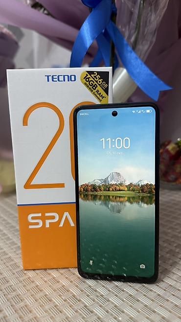 tecno spark slim 5g: Tecno Spark 20, 256 GB, rəng - Qara, İki sim kartlı — 2