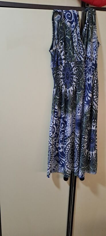 haljina broj iz italije deblji pamuk trikotaza: S (EU 36), color - Multicolored, Other style, With the straps