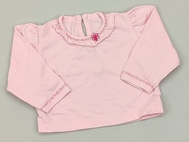 różowa bluzka sinsay: Bluzka, 3-6 m, stan - Idealny
