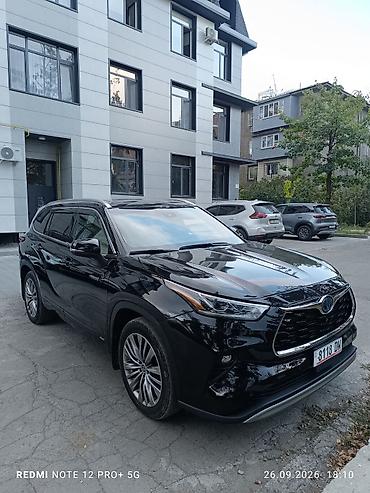 на тойота: Toyota Highlander: 2021 г., 2.5 л, Автомат, Гибрид, Кроссовер — 2