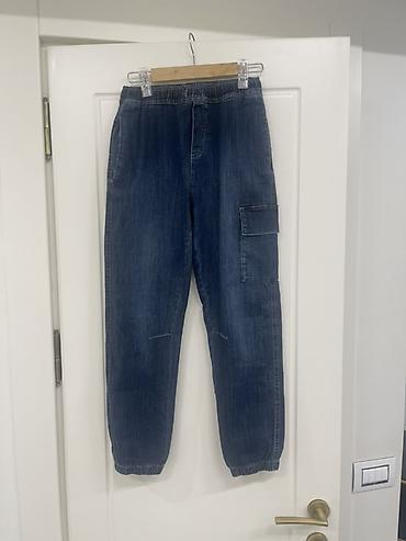 jogger şalvar: ZARA denim jogger şalvar - Brend: ZARA - Ölçü: 13–14 yaş / 164 sm - — 1