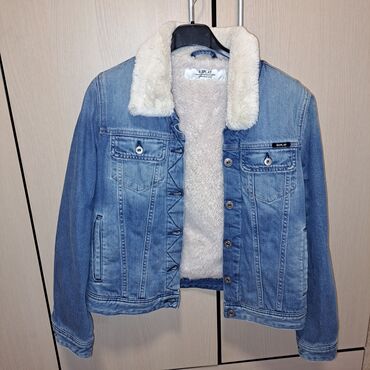 kaputi od vestackog krzna: Replay, Denim jacket