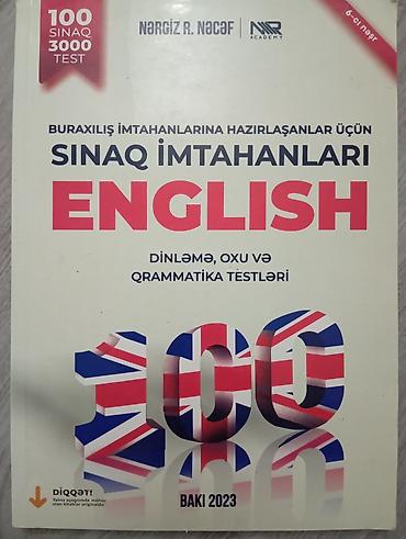 qara canta: Məhsul: “Sınaq İmtahanları – English” (Nərgiz R. Nəcəf, NNR Academy) — 1