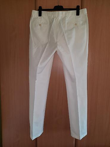 Odela: Hugo Boss musko belo odelo pamuk-svila Musko odelo Hugo Boss — 9