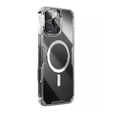 Maske i futrole za telefone: Futrola NILLKIN Nature Pro Magnetic za iPhone 16 Pro (6.3) bela. Uz — 3