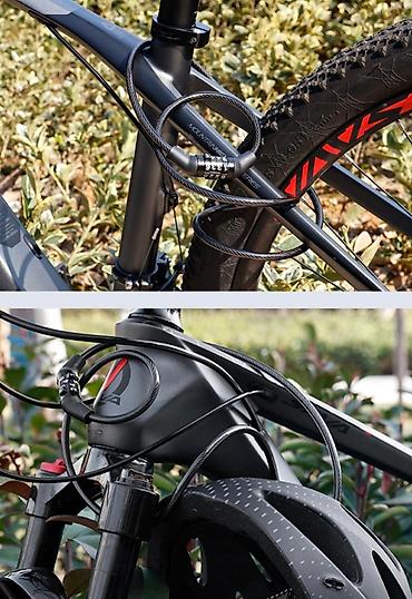 велопро: 🚲 Замок для велосипеда толщиной 6 мм и длиной 1 м - ваш надежный — 5