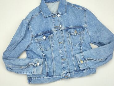 bluzki jeansowa z falbankami: Джинсова куртка жіноча, M, стан - Дуже гарний