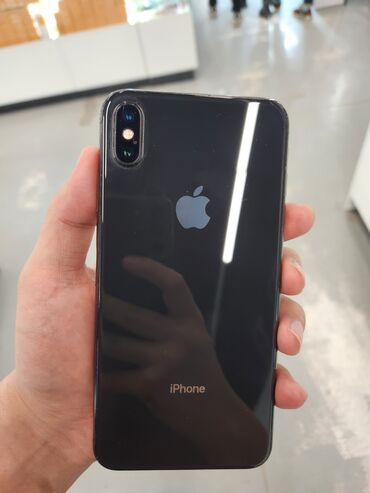 Apple iPhone: IPhone Xs Max, Б/у, 64 ГБ, Черный, 68 %