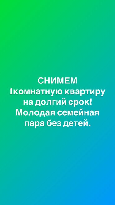 квартира за городом: 1 бөлмө, Менчик ээси, Чогуу жашоосу жок, Толугу менен эмереги бар