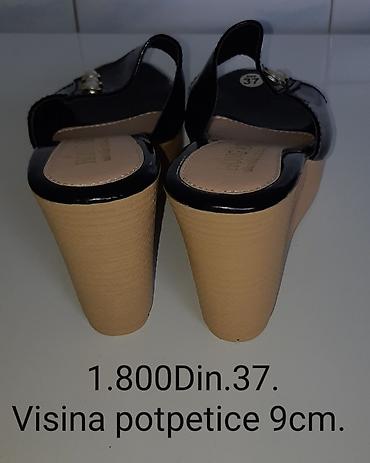 seastar papuce: Ženske papuče na punu petu Hồng Anh - Veličina: 37 - Visina — 5