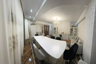 аренда квартиры под офис в центре: 4 бөлмө, 127 кв. м, Элитка, 3 кабат, Евроремонт