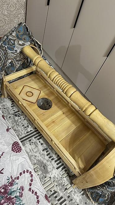 гнездышка для малышей: Детская люлька-колыбель (национальная бешик ) из массива дерева с — 5