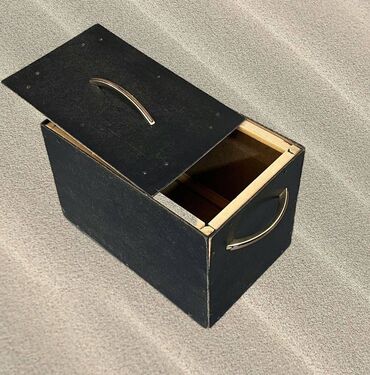 нотбук бу: Ящик - органайзер для хранения бытовых предметов, с крышкой и ручками