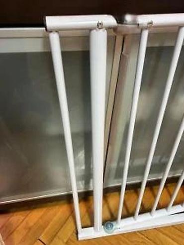 Ostali dečiji nameštaj: Sigurnosna pregrada za decu – metalna, samostojeća - Namenjena — 10