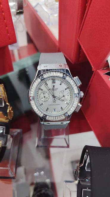 Aksesuarlar: Hublot Geneve Chronograph kişi qol saatı - Korpus: paslanmayan polad — 4
