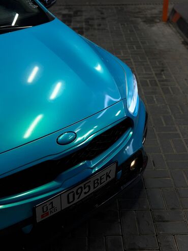 Обвес: Комплект Kia, 2019 г., цвет - Голубой, Б/у — 7