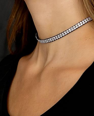 гламур: Чокер мончок колье Ч Fashion Jewelry ✨ Современная элегантность в двух — 4