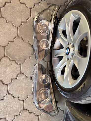 купить фары на бмв х5 е53 рестайлинг: Комплект передних фар BMW 2005 г., Б/у, Оригинал, Германия