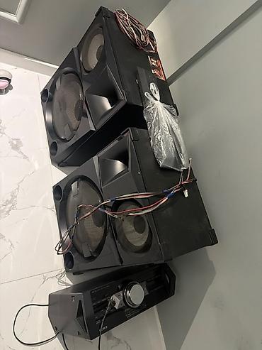 аудио усилитель купить: Sony ev audio sistemi – güclü 2 ədəd iri akustik səsgücləndirici və — 3